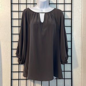 Dora Landa - 3/4 Sleeve Silk Blouse | Size S